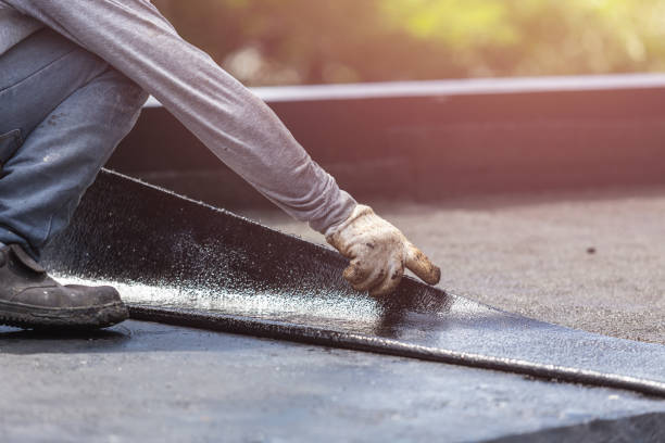 Professional Crawl Space Encapsulation technician working in Braddock Heights, MD